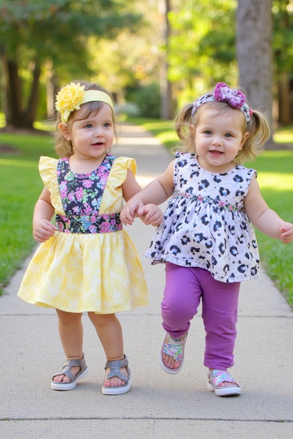 modern twin name elegance