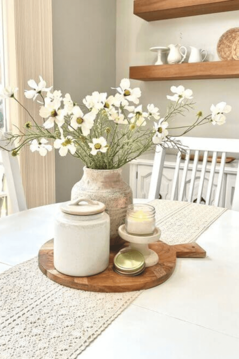 16 Easy Kitchen Table Centerpiece Ideas For Everyday