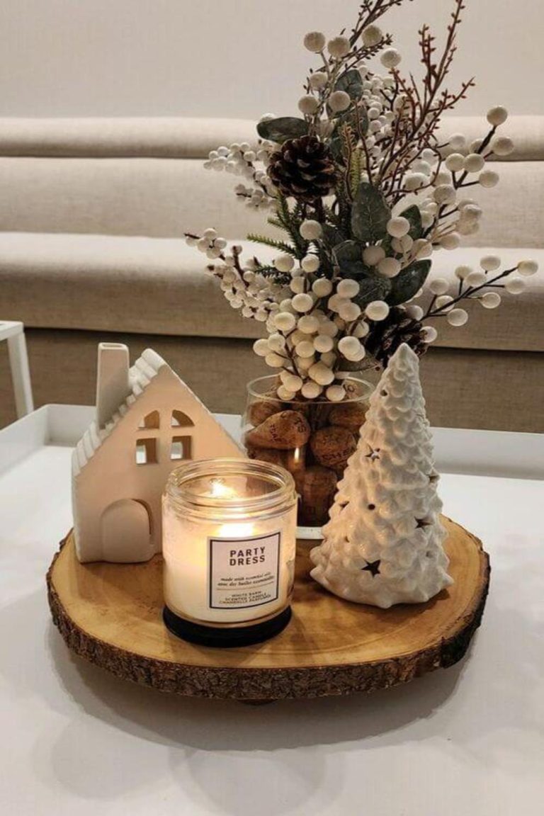 18 Modern Christmas Tray Decor Ideas That Bright Up Every Space
